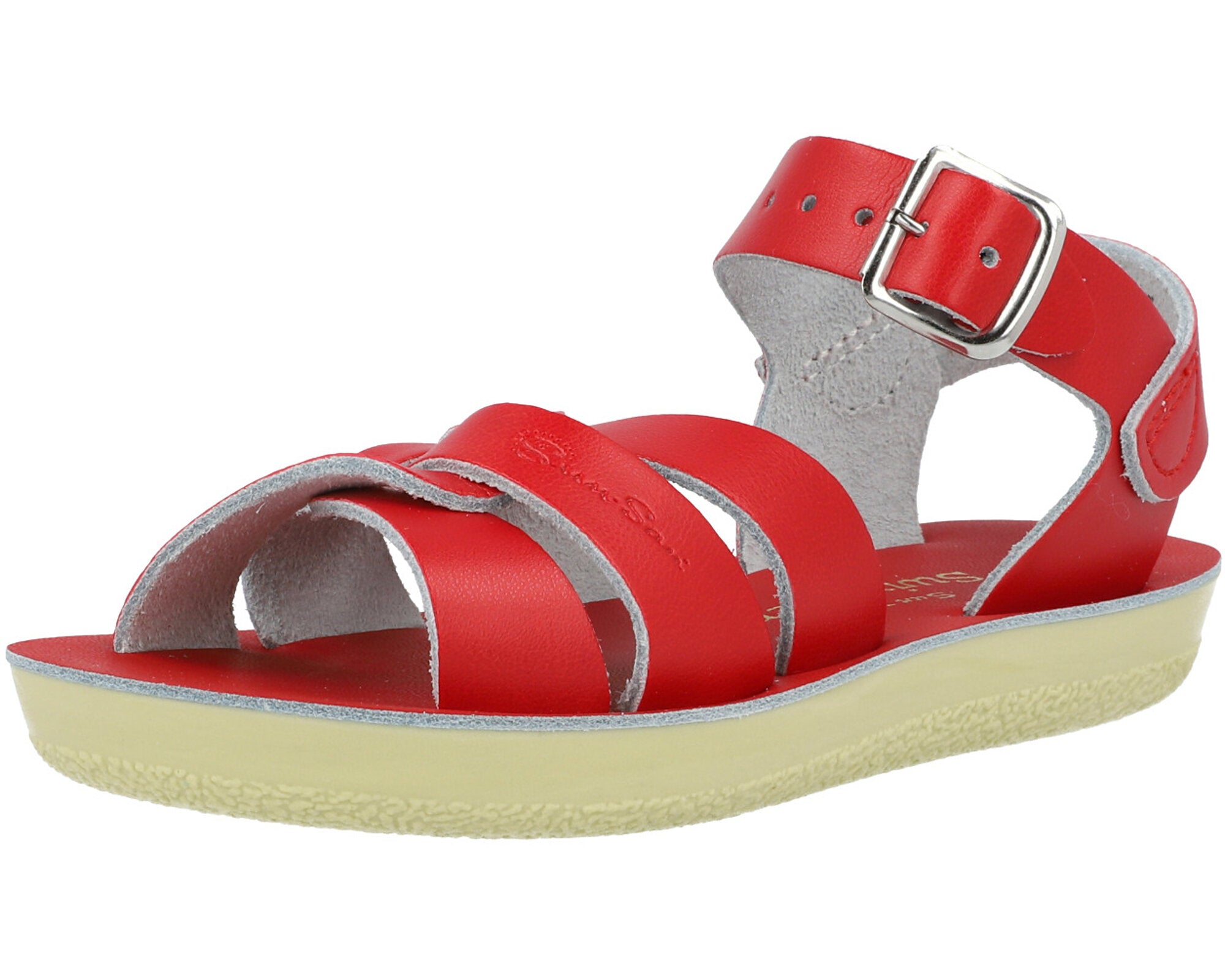 Salt-Water Sun-San Swimmer Red Sandals