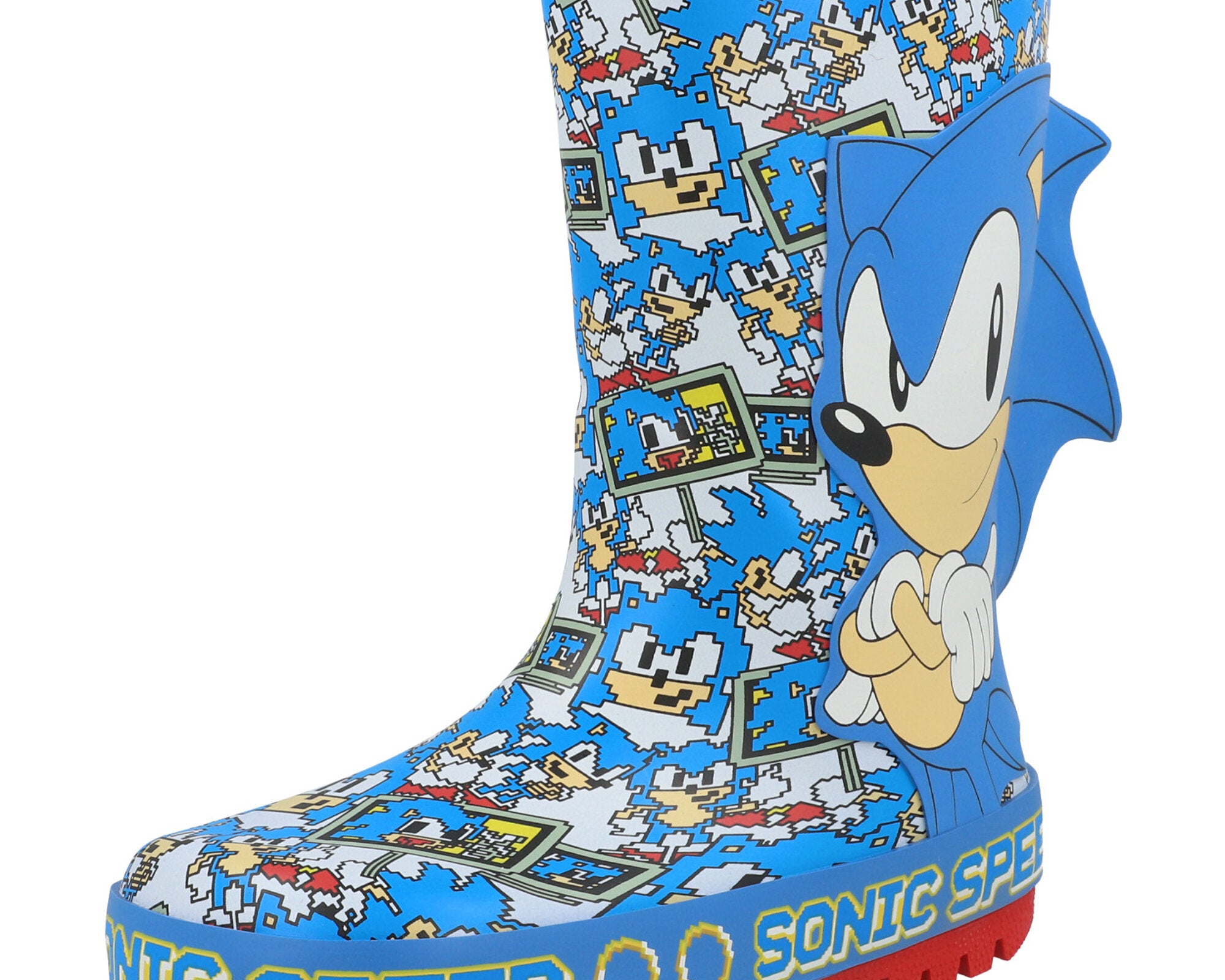 Sonic the Hedgehog Blue Wellington Boots