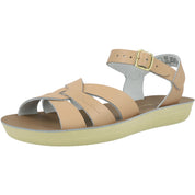 Salt-Water Sun-San Swimmer Latte Sandals