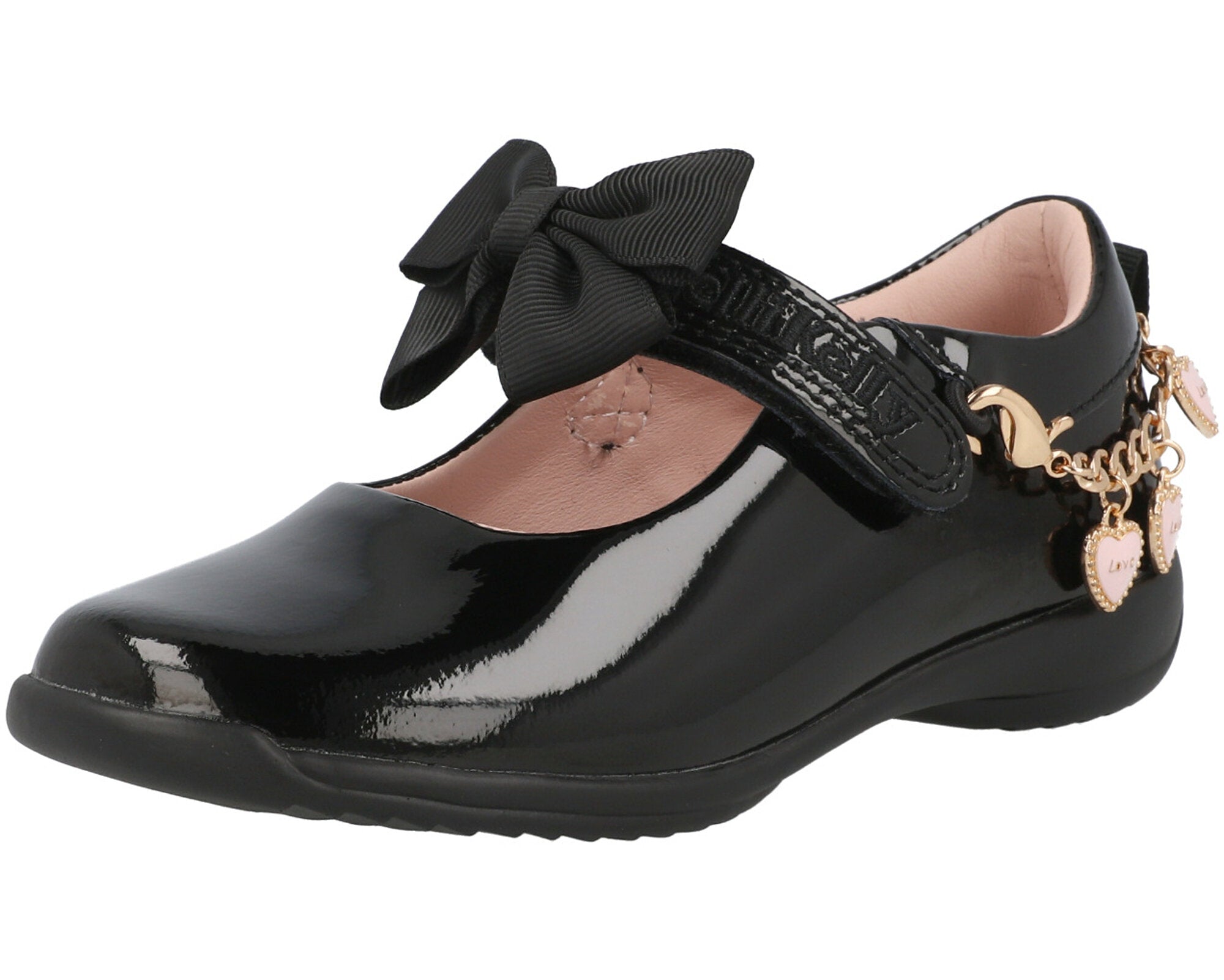 Lelli Kelly Annie Black Patent School Shoes