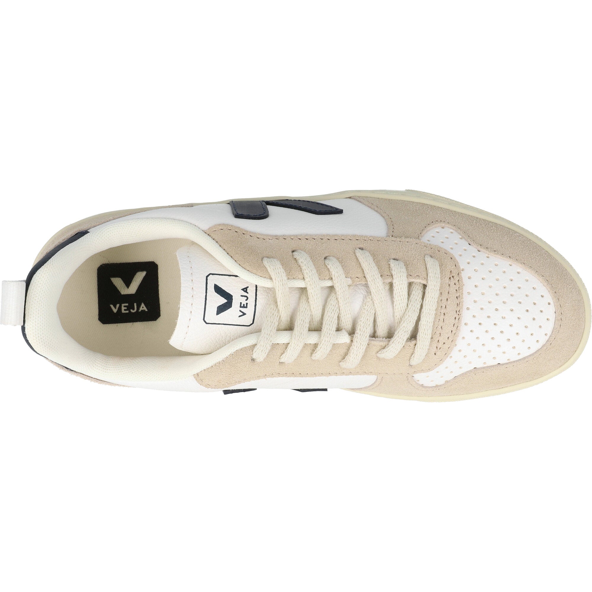 Veja V-10 Extra White Trainers