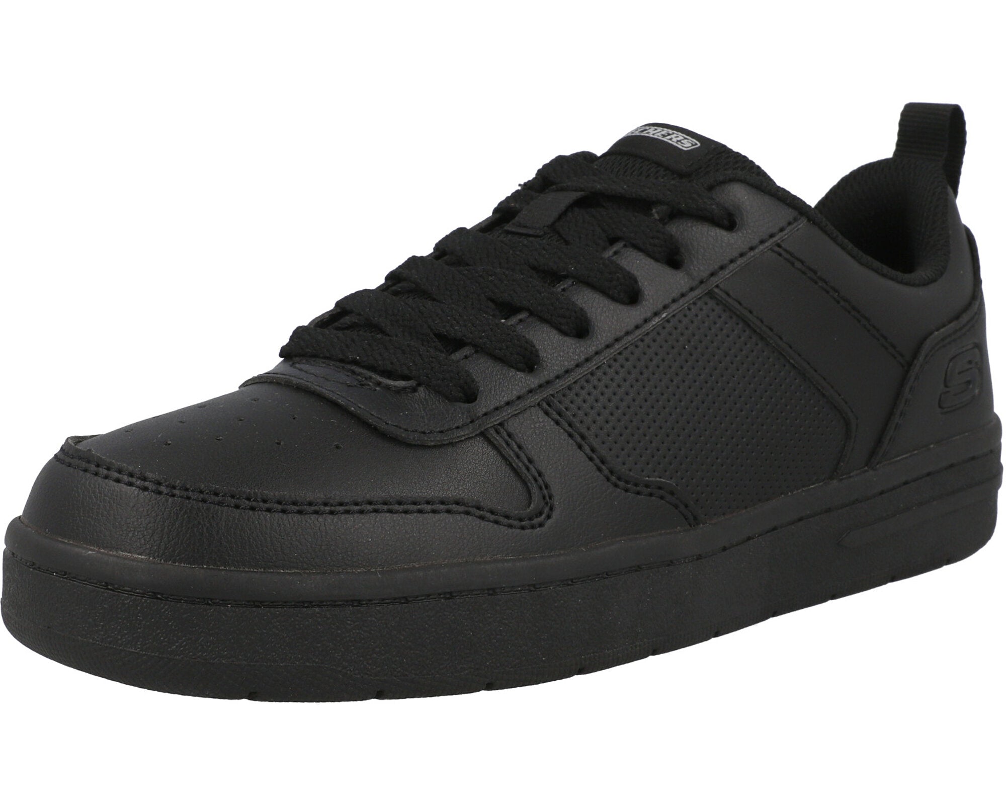 Skechers Smooth Street Black Trainers