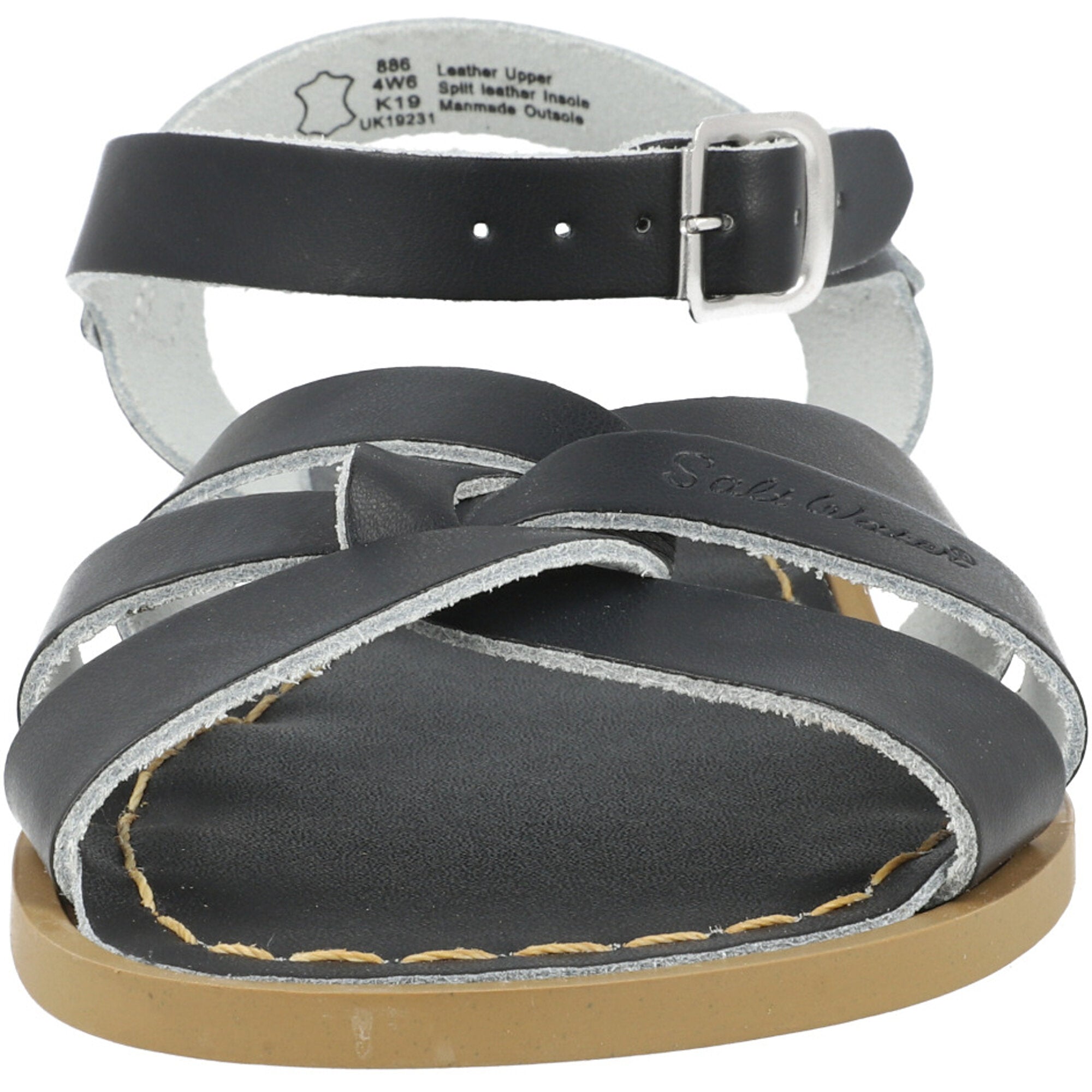 Salt-Water Original Black Sandals