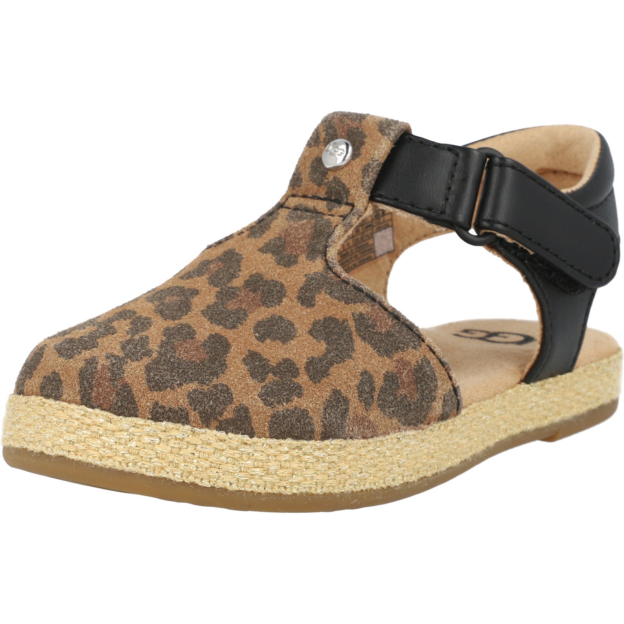 UGG Emmery Leopard Tan Sandals