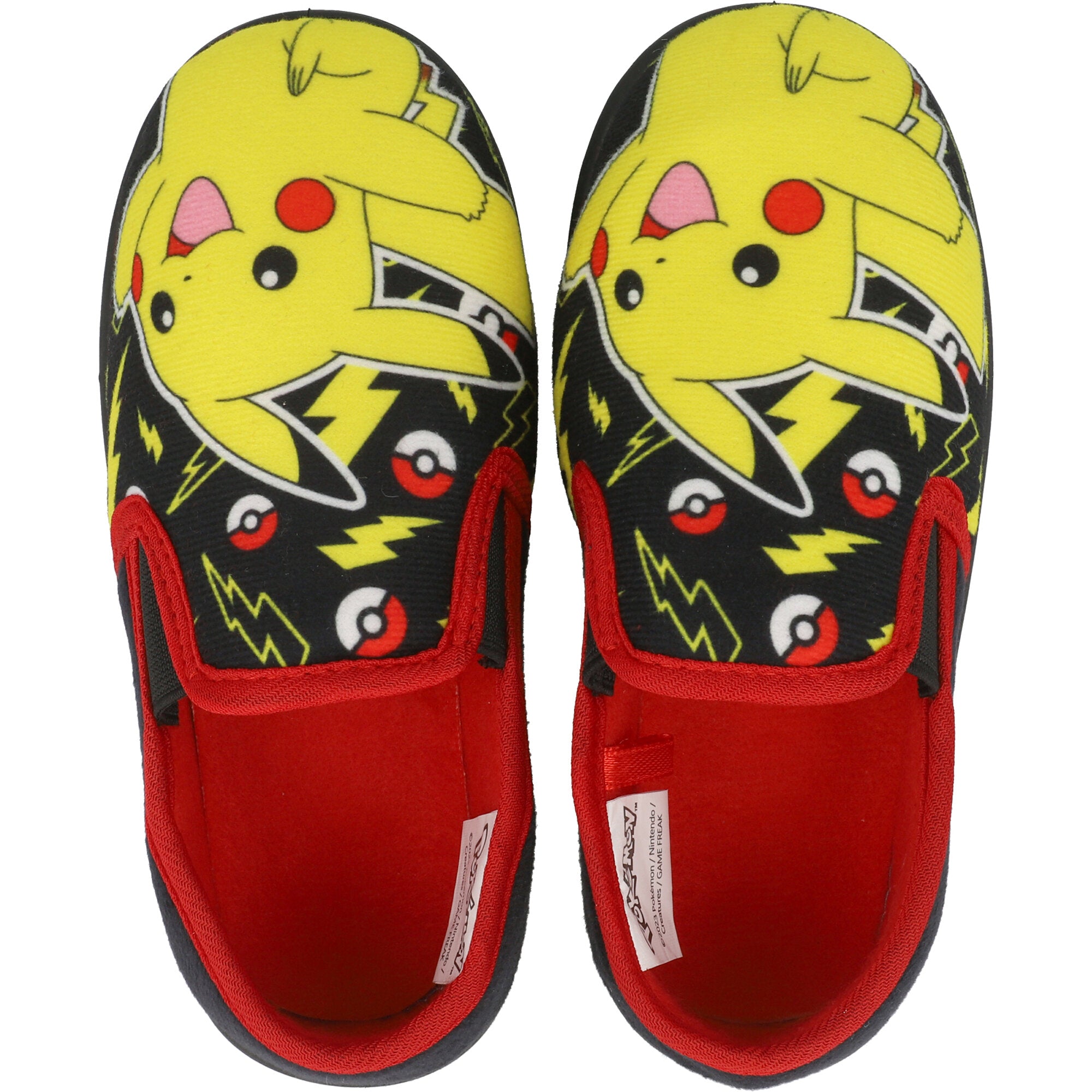 Pokémon Garrison Black Slippers