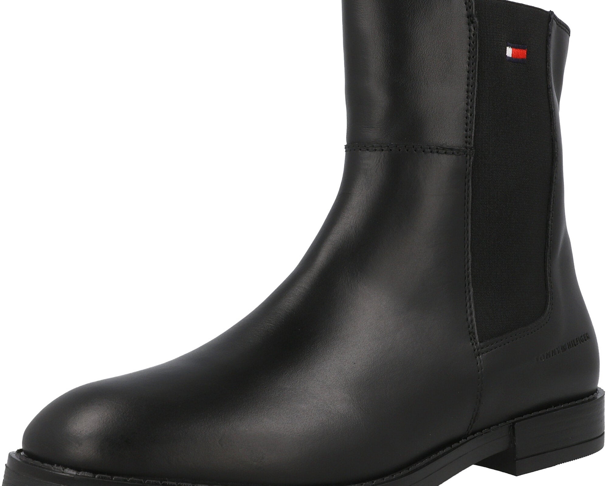 Tommy Hilfiger Black Chelsea Boots