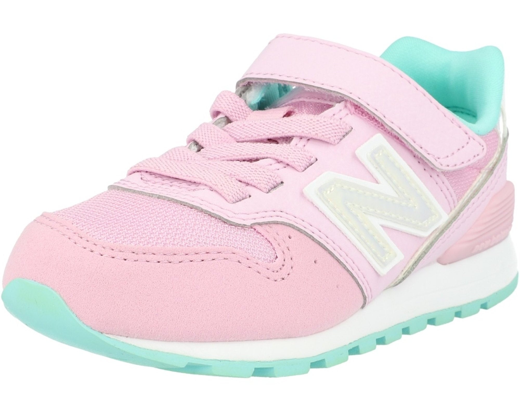 New Balance 996 Pink Light Tidepool Trainers – Awesome Shoes