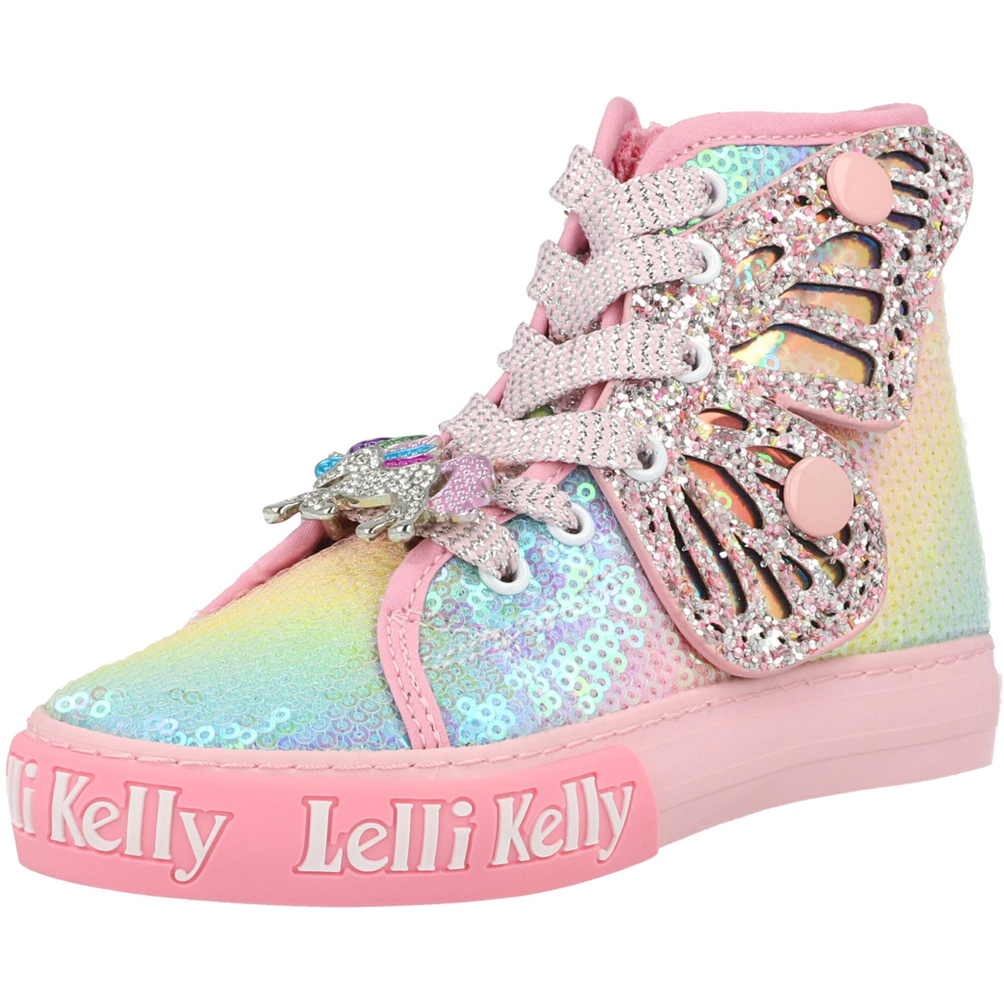 Lelli Kelly Unicorn Wings Rainbow Trainers