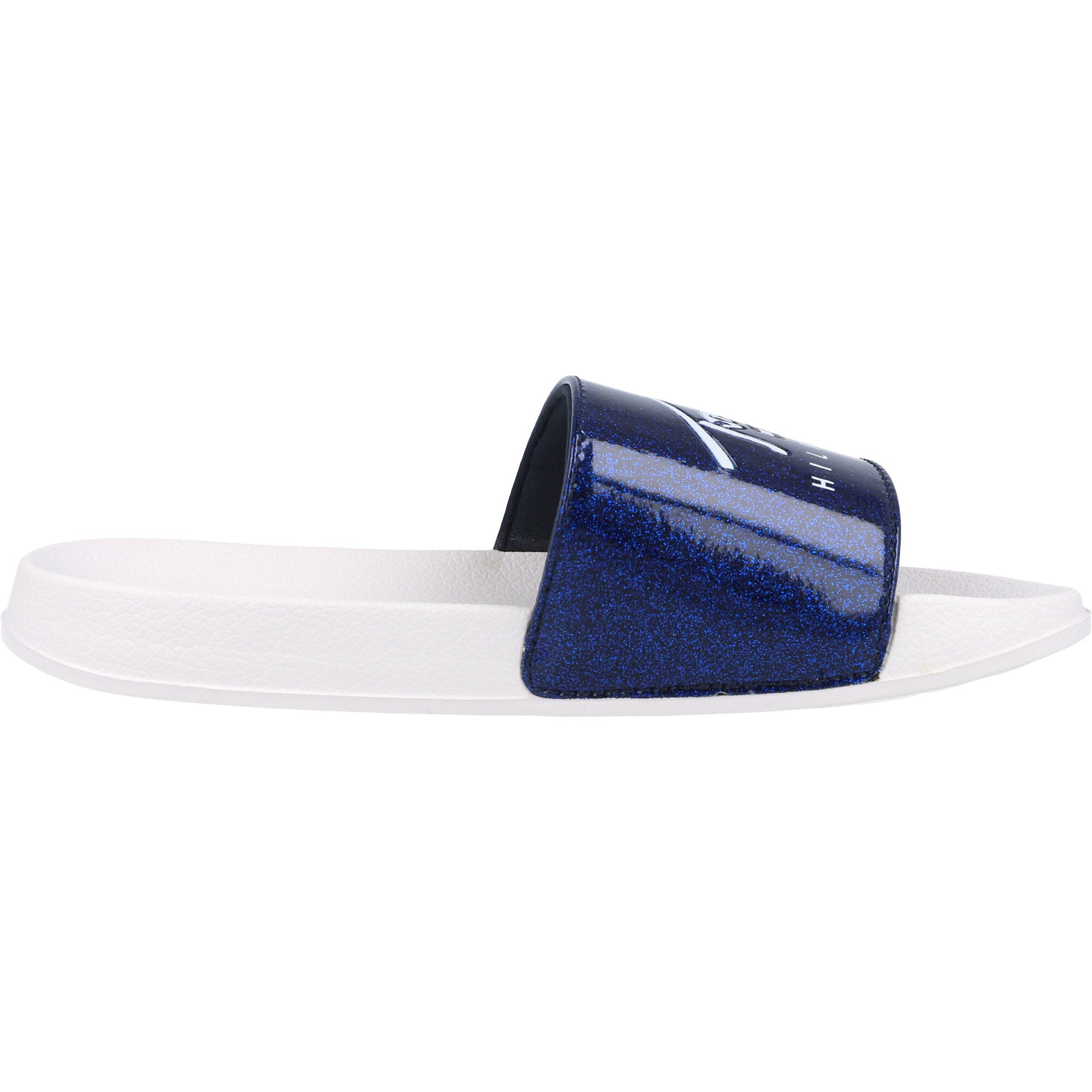 Tommy Hilfiger Blue Glitter Slides