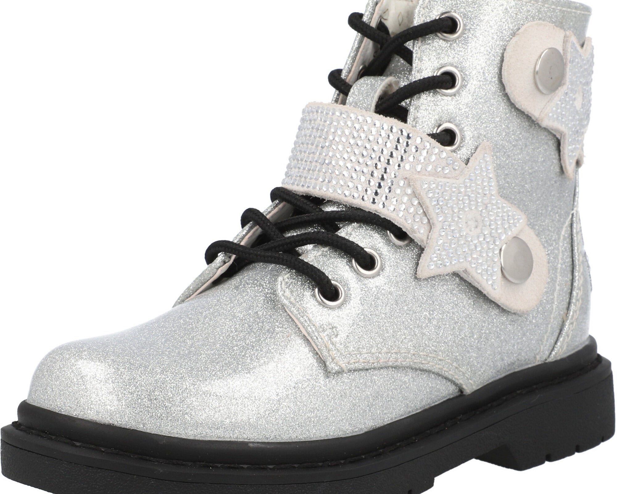 Lelli Kelly Stella Stellina Silver Glitter Boots