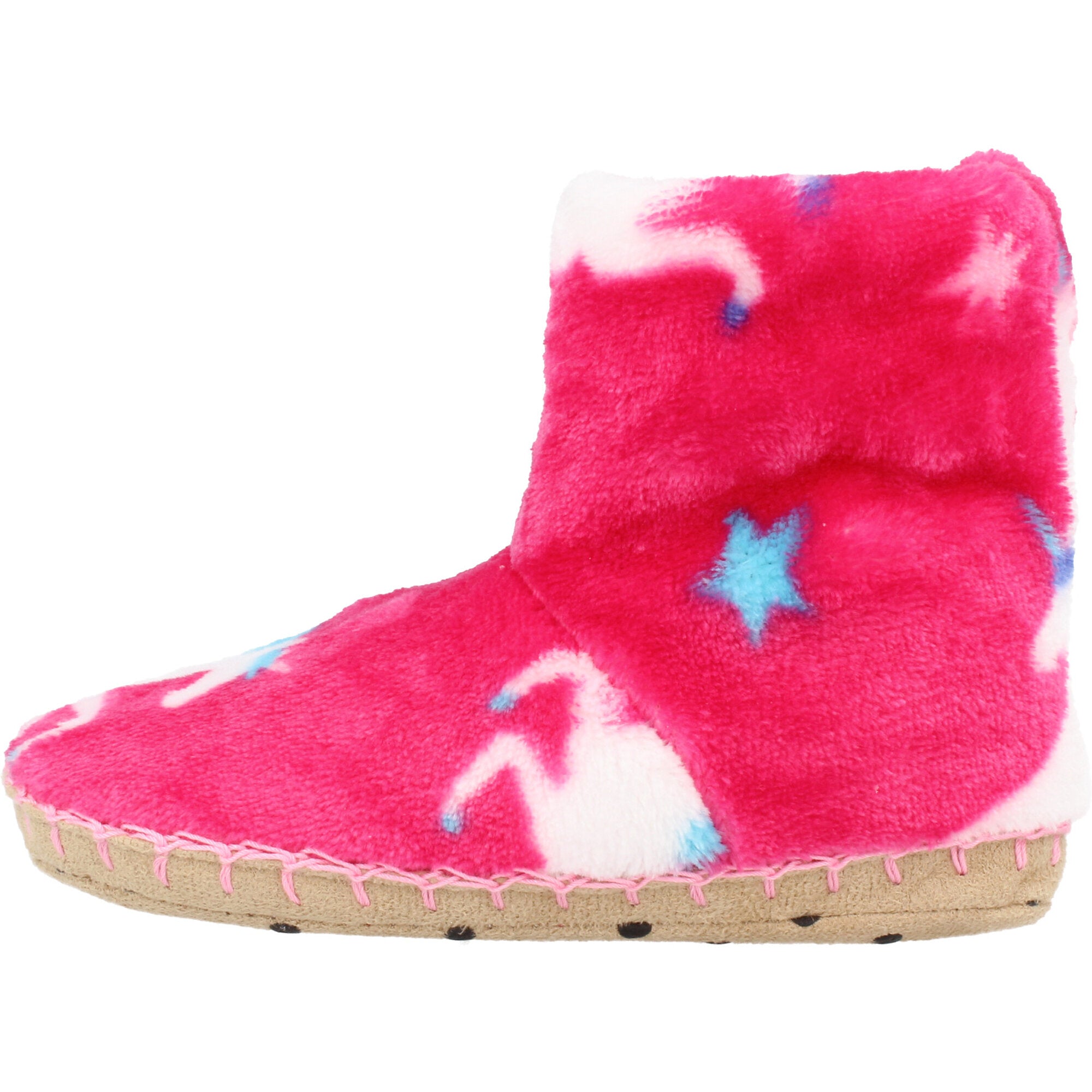 Hatley Twinkle Unicorns Cabaret Fleece Slippers