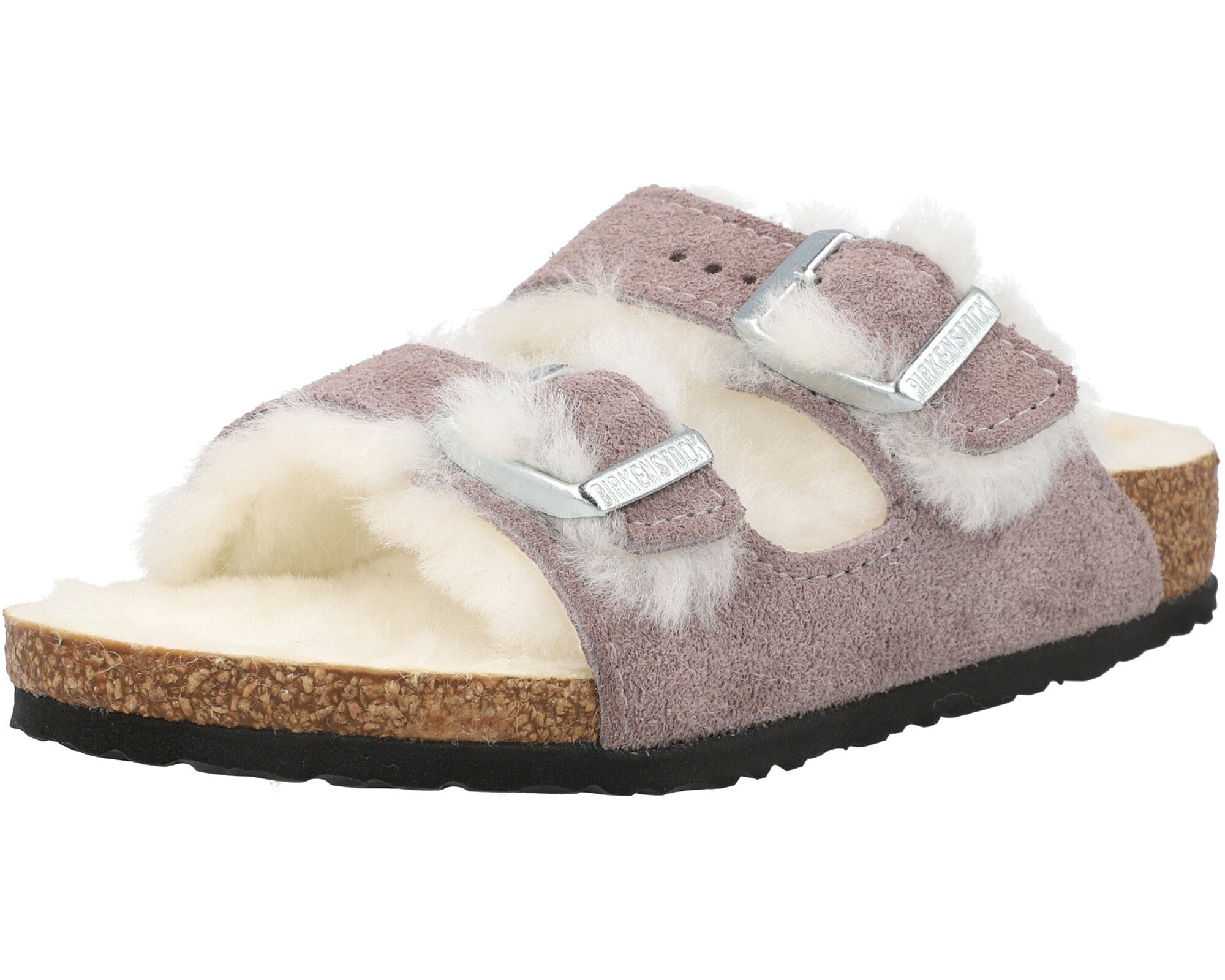 Birkenstock Arizona Shearling Kids Faded Purple