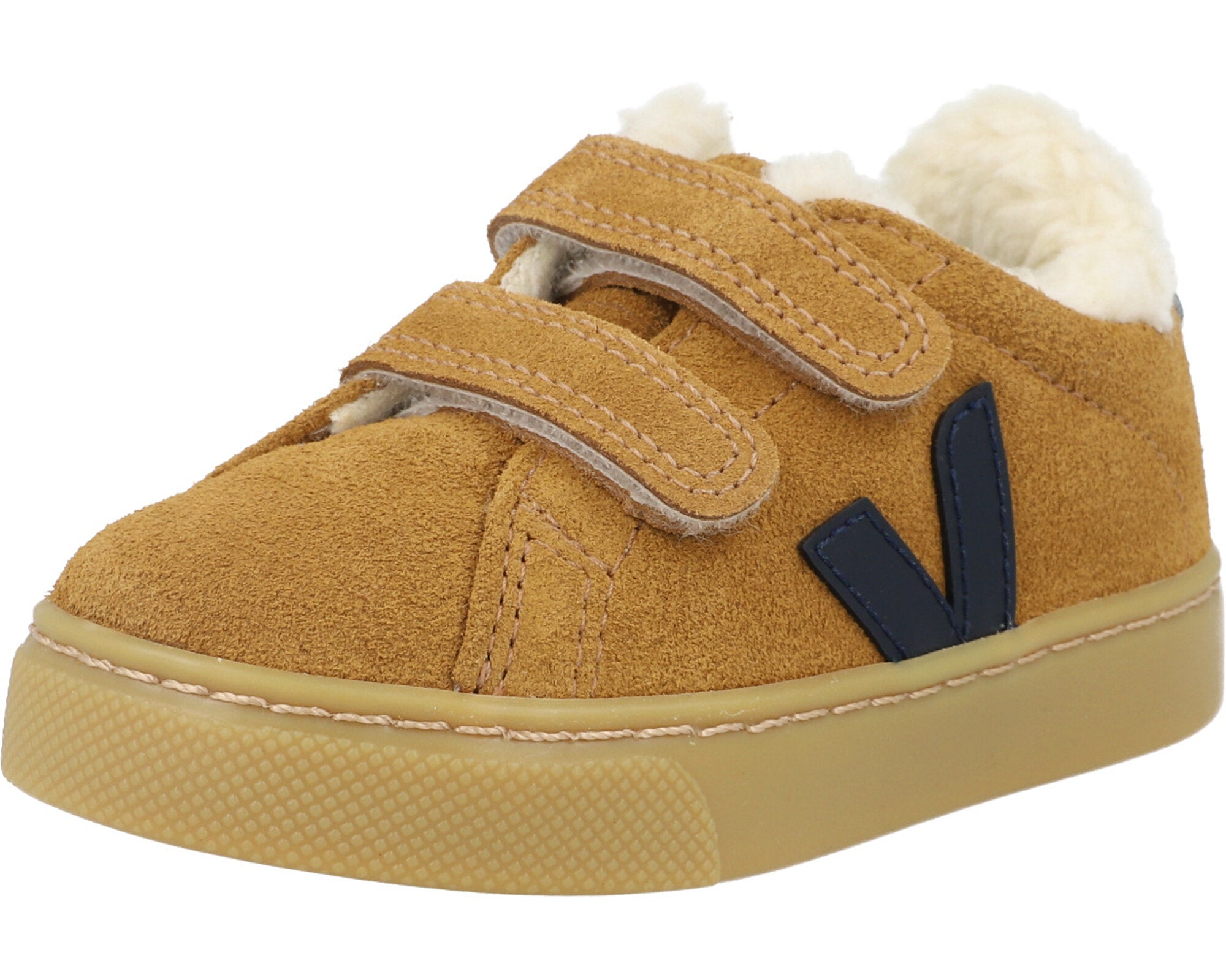 Veja Esplar Camel Suede Shoes