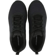 Skechers Microspec Black Trainers