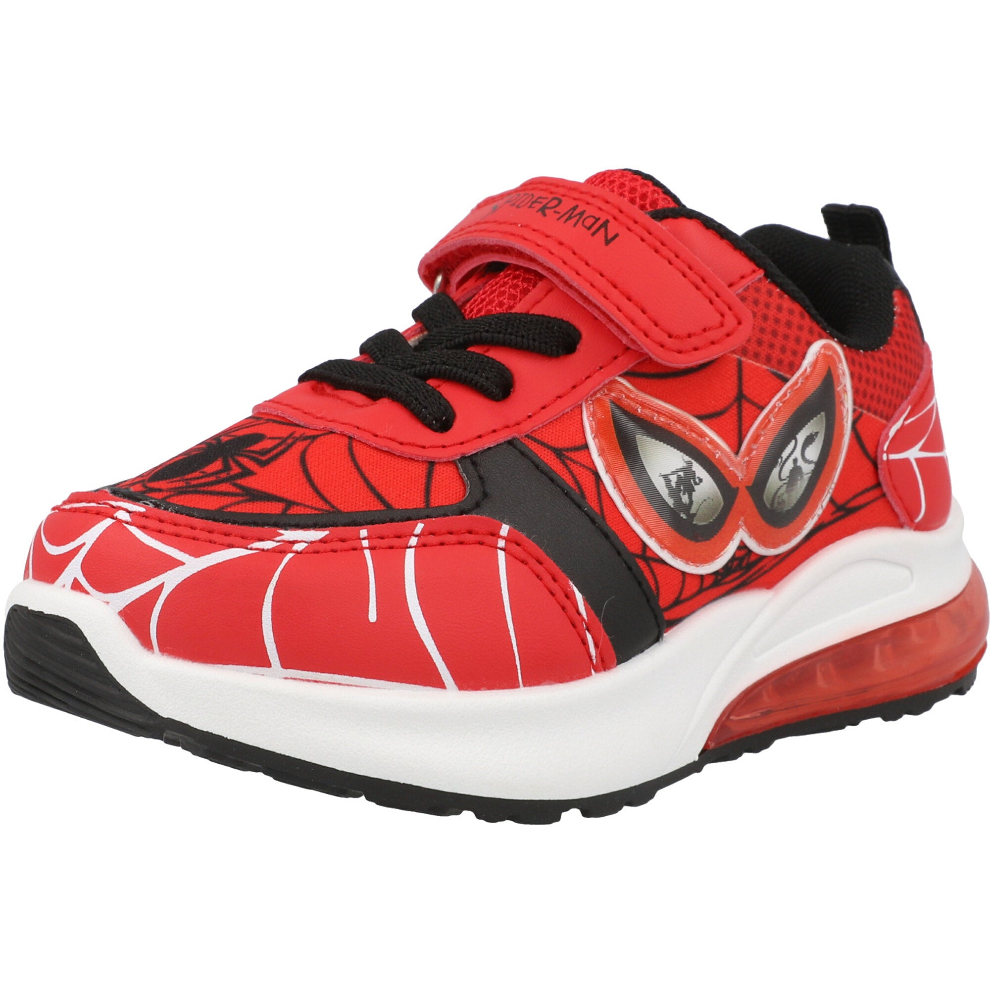 Spider-Man Feature Eye Lights Trainer Red GTI28375