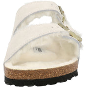 Birkenstock Arizona Shearling Antique White Sandals