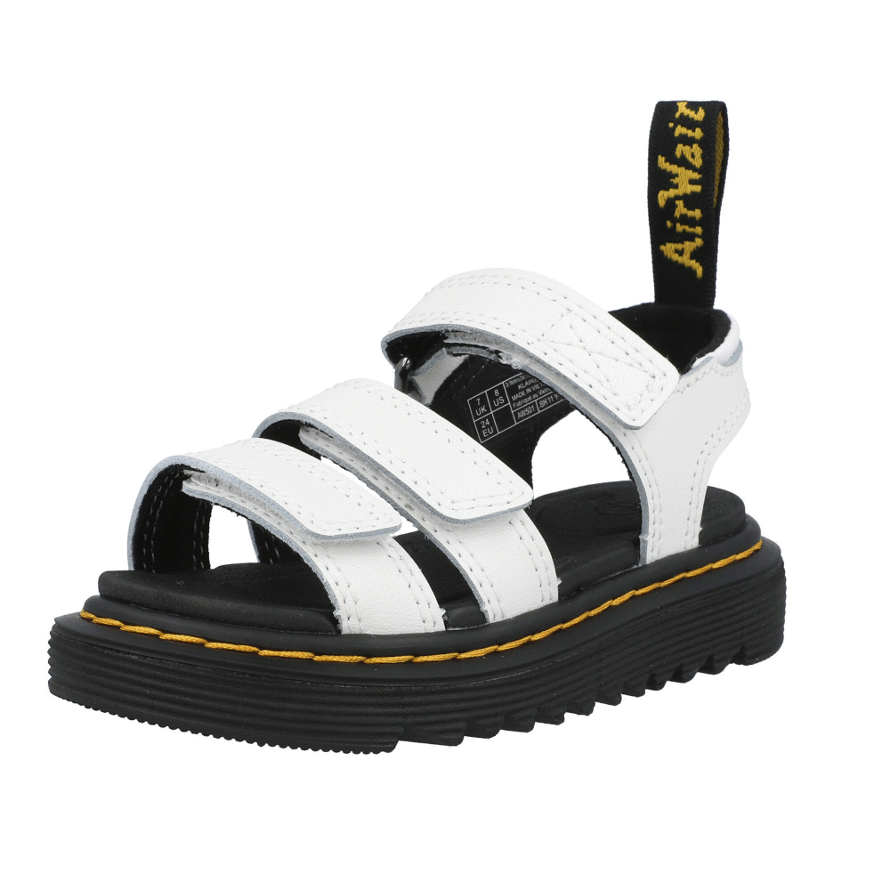 Dr Martens Klaire White Sandals