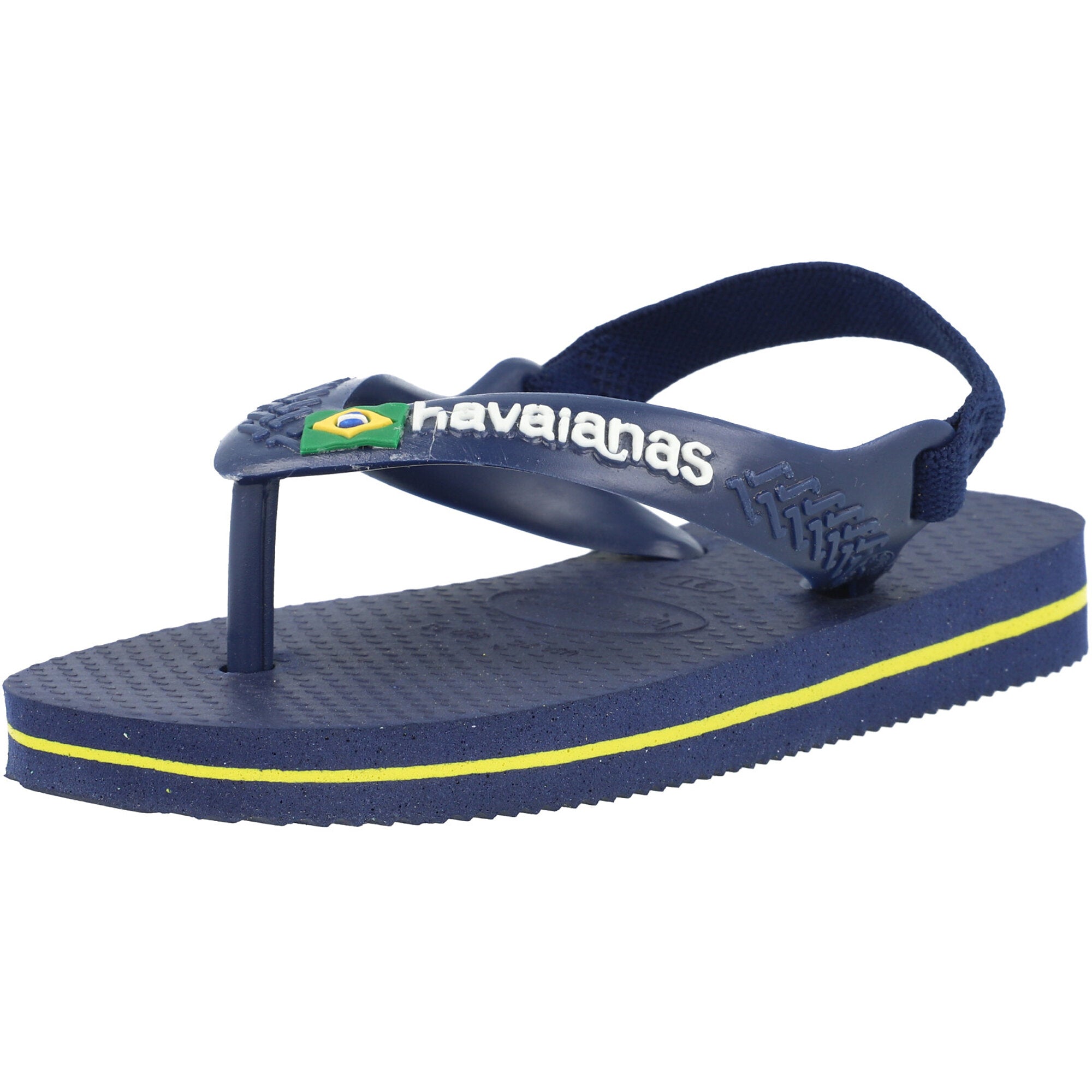 Havaianas Baby Brasil Logo II Navy Blue Flip Flops