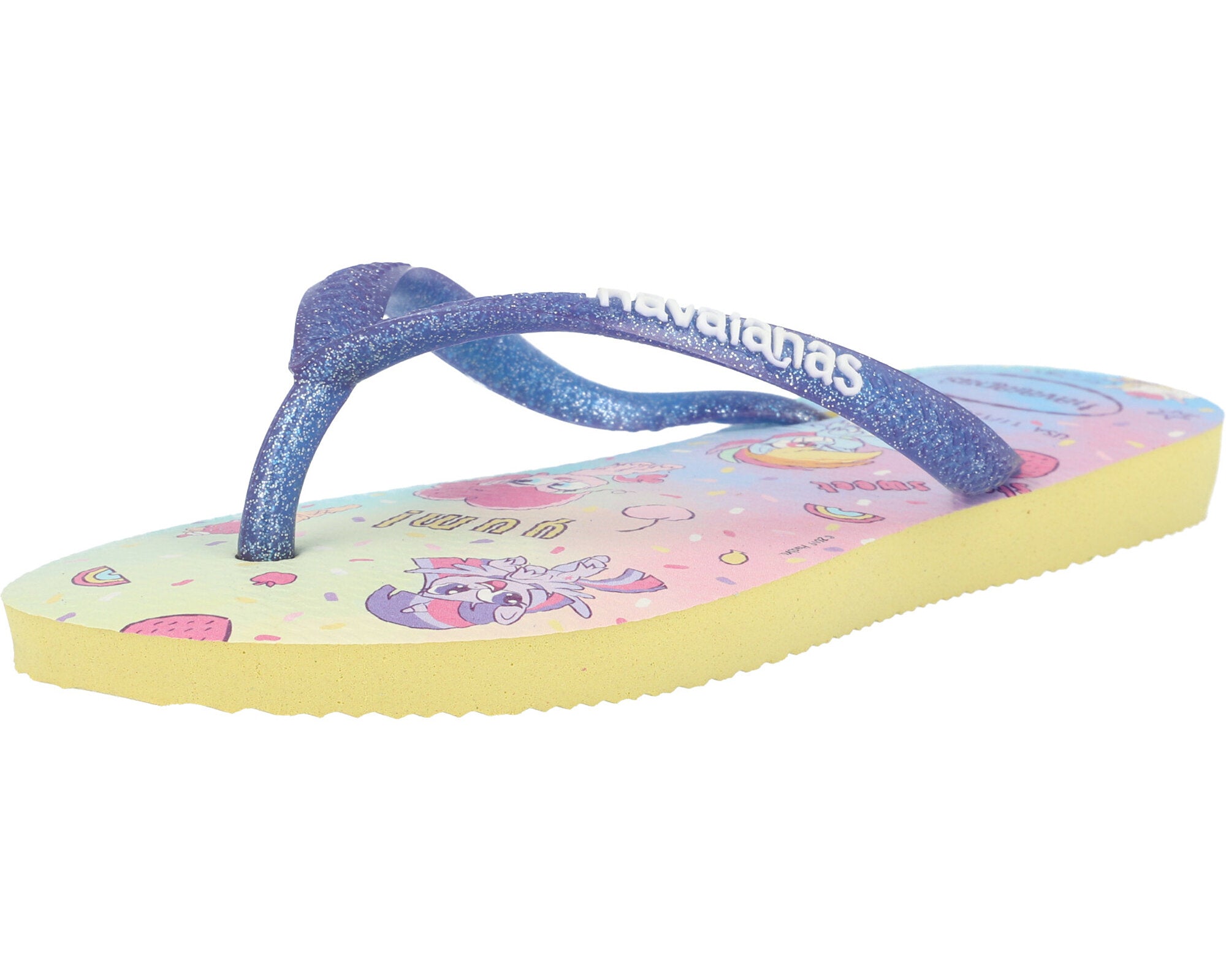 Havaianas Kids Slim My Little Pony Lemon Yellow Flip Flops