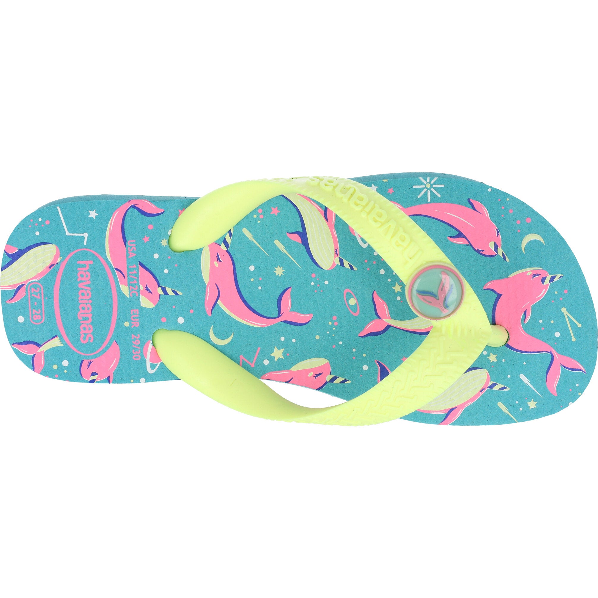 Havaianas Kids Fantasy Blue Flip Flops