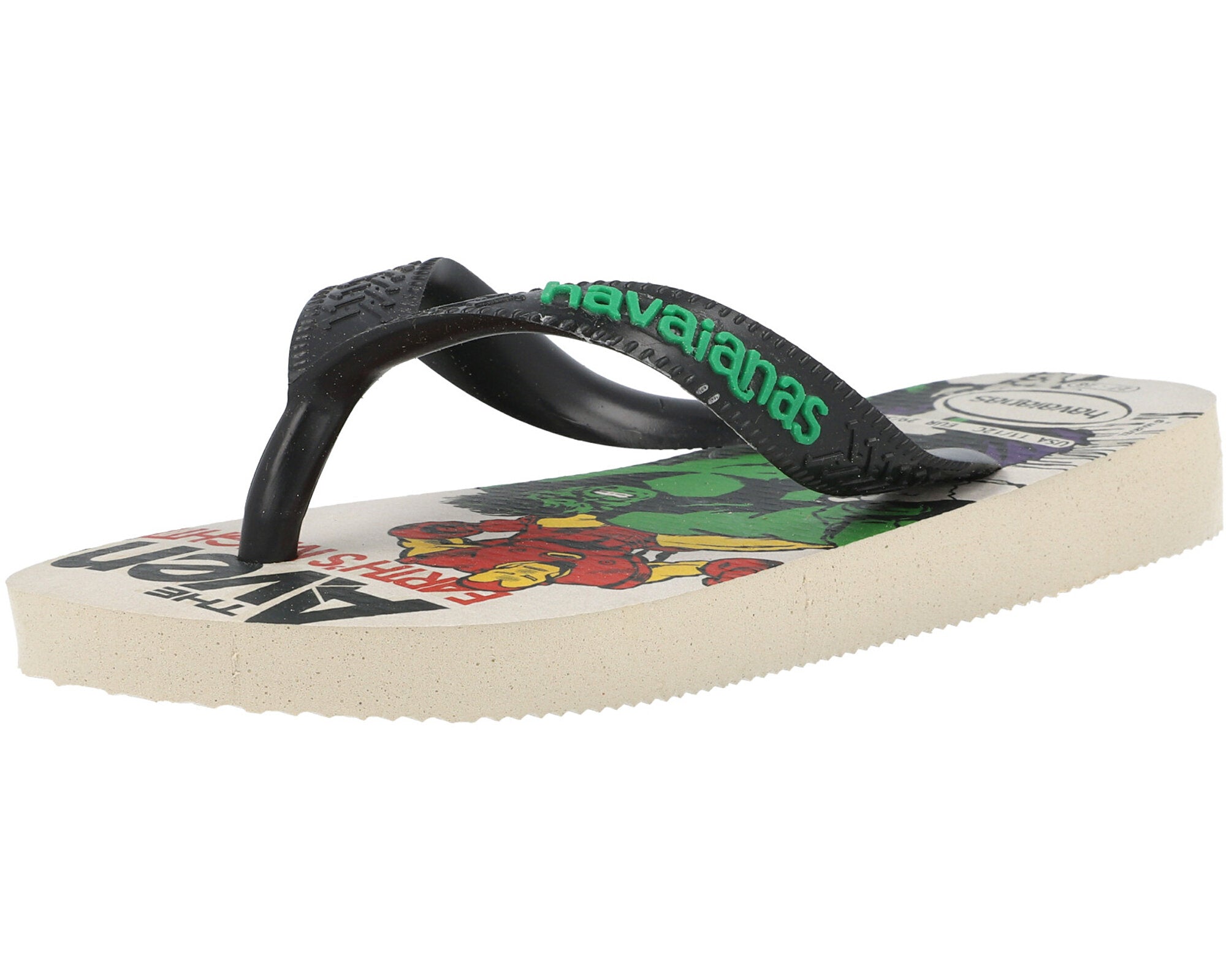 Havaianas Kids Top Marvel Classics Beige Flip Flops