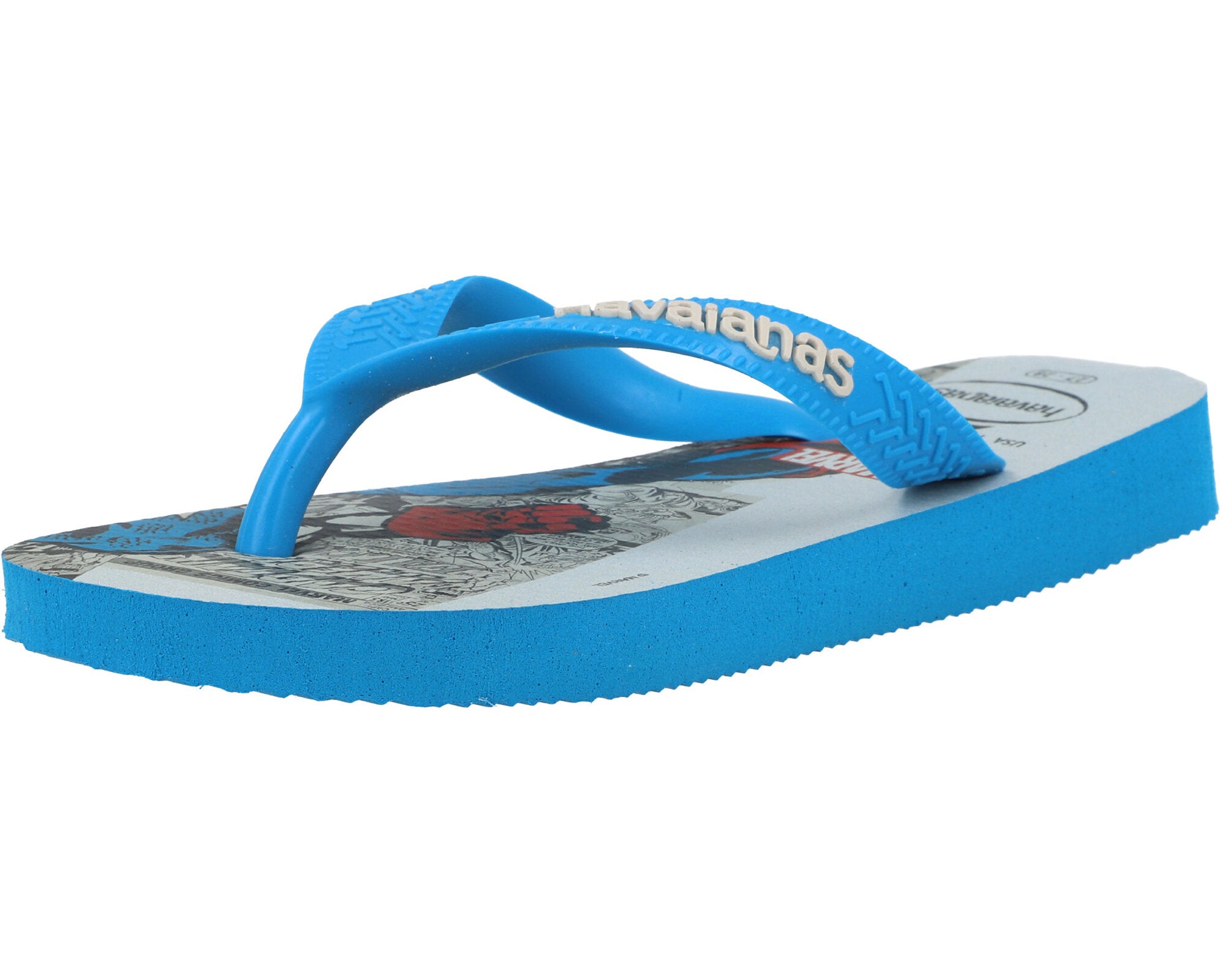 Havaianas Kids Top Marvel Classics Turquoise Flip-Flops