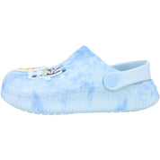 Bluey Tie Dye Effect Clog Blue