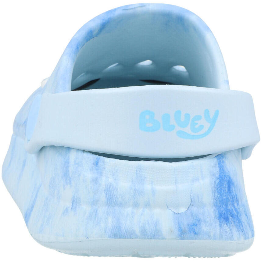 Bluey Tie Dye Effect Clog Blue