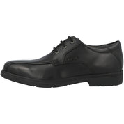 Geox Federico Black Leather Shoes