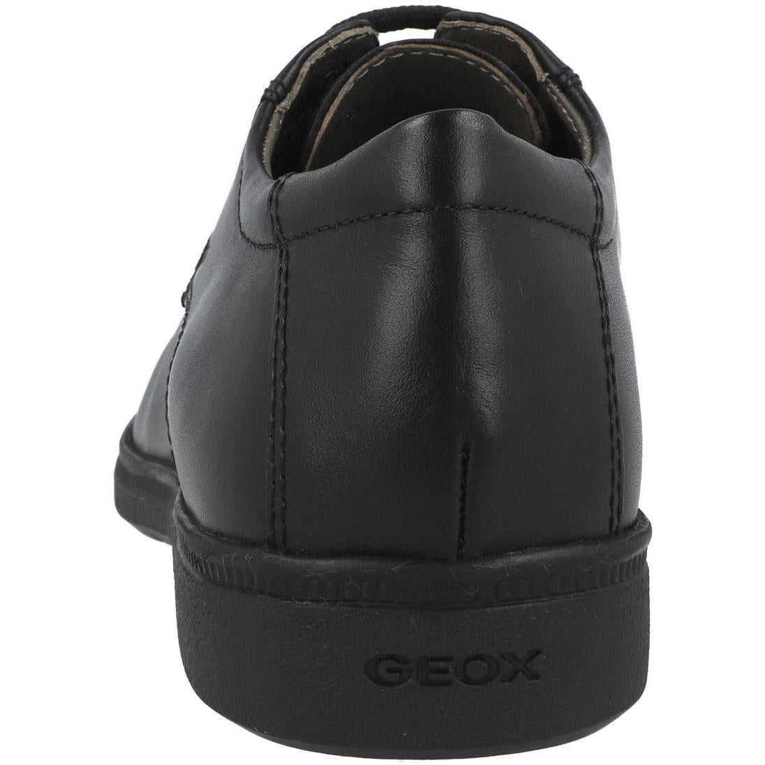 Geox Federico Black Leather Shoes