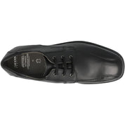 Geox Federico Black Leather Shoes