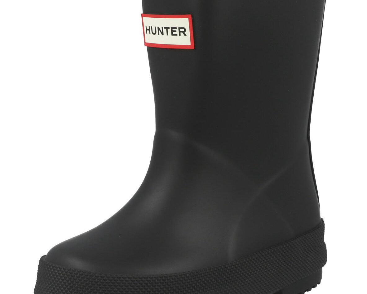 Hunter Kids First Classic Black Boots