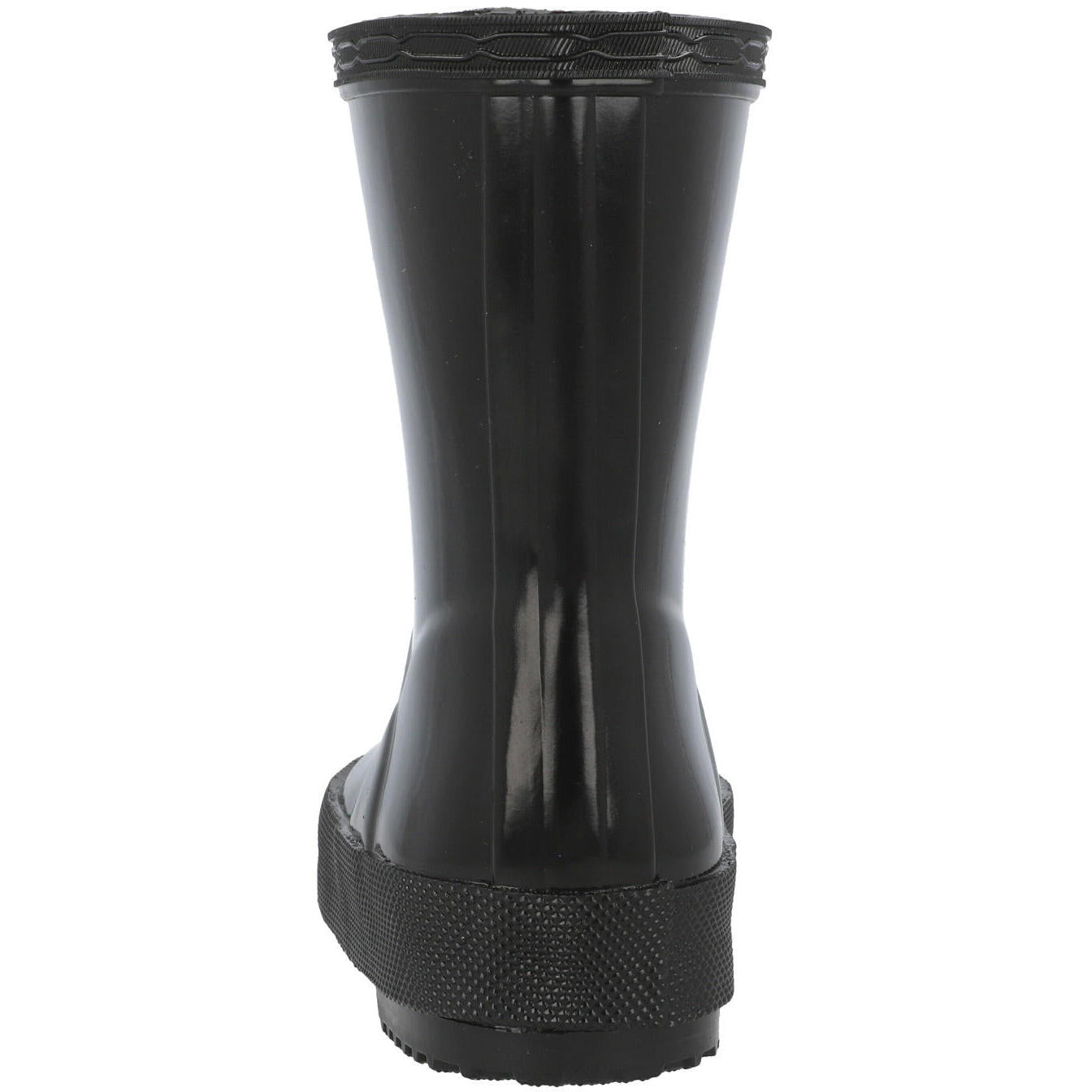 Hunter Kids First Gloss Black Wellington Boots