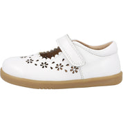 Bobux i-Walk Tilly White Mary Jane Shoes