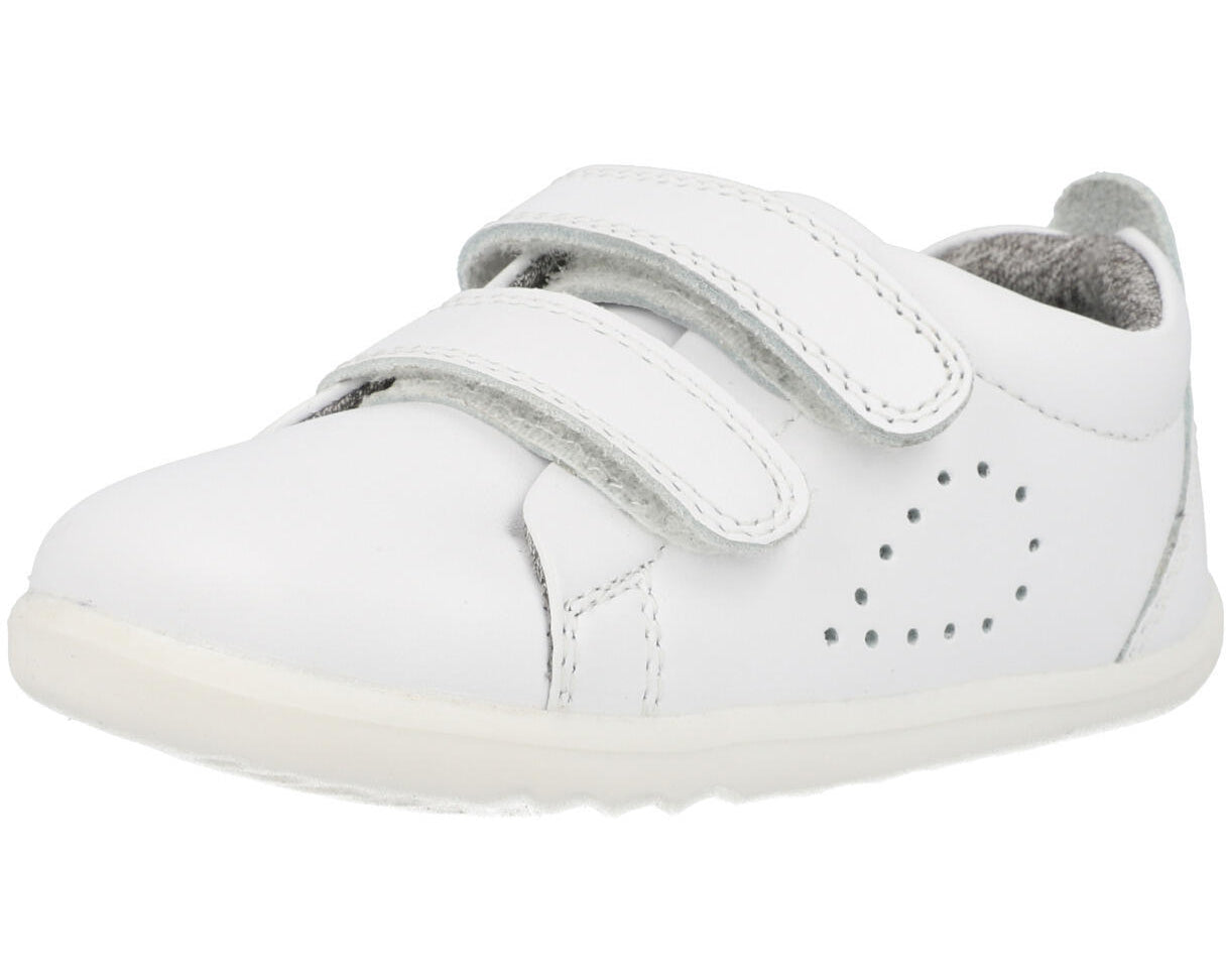 Bobux Step Up Grass Court Optical White 734210
