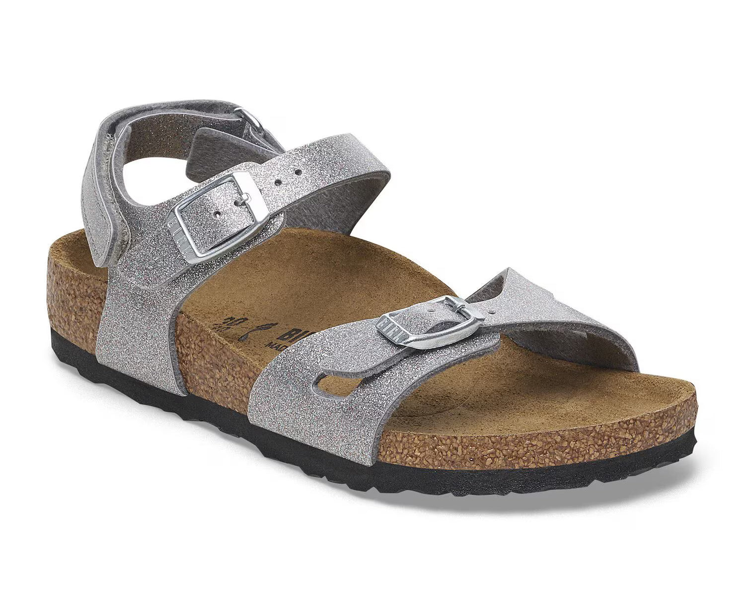 Birkenstock Rio Kids Sparkling Light Silver 1029477