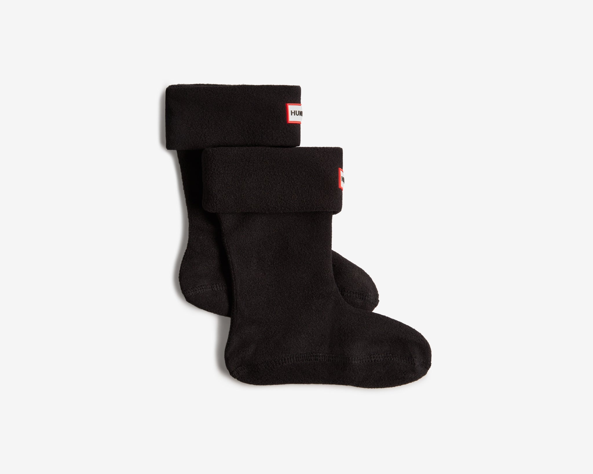 Hunter Kids Fleece Boot Sock Black HXRK0001251HB