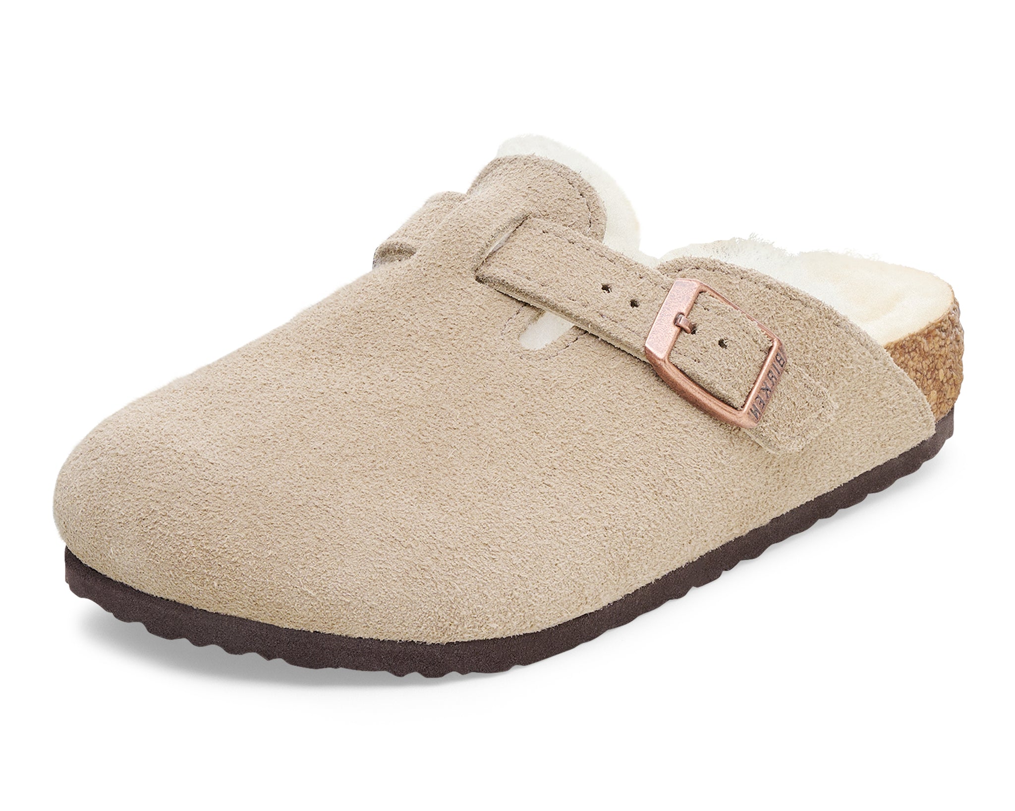 Birkenstock Boston Shearling Kids Taupe 1030480