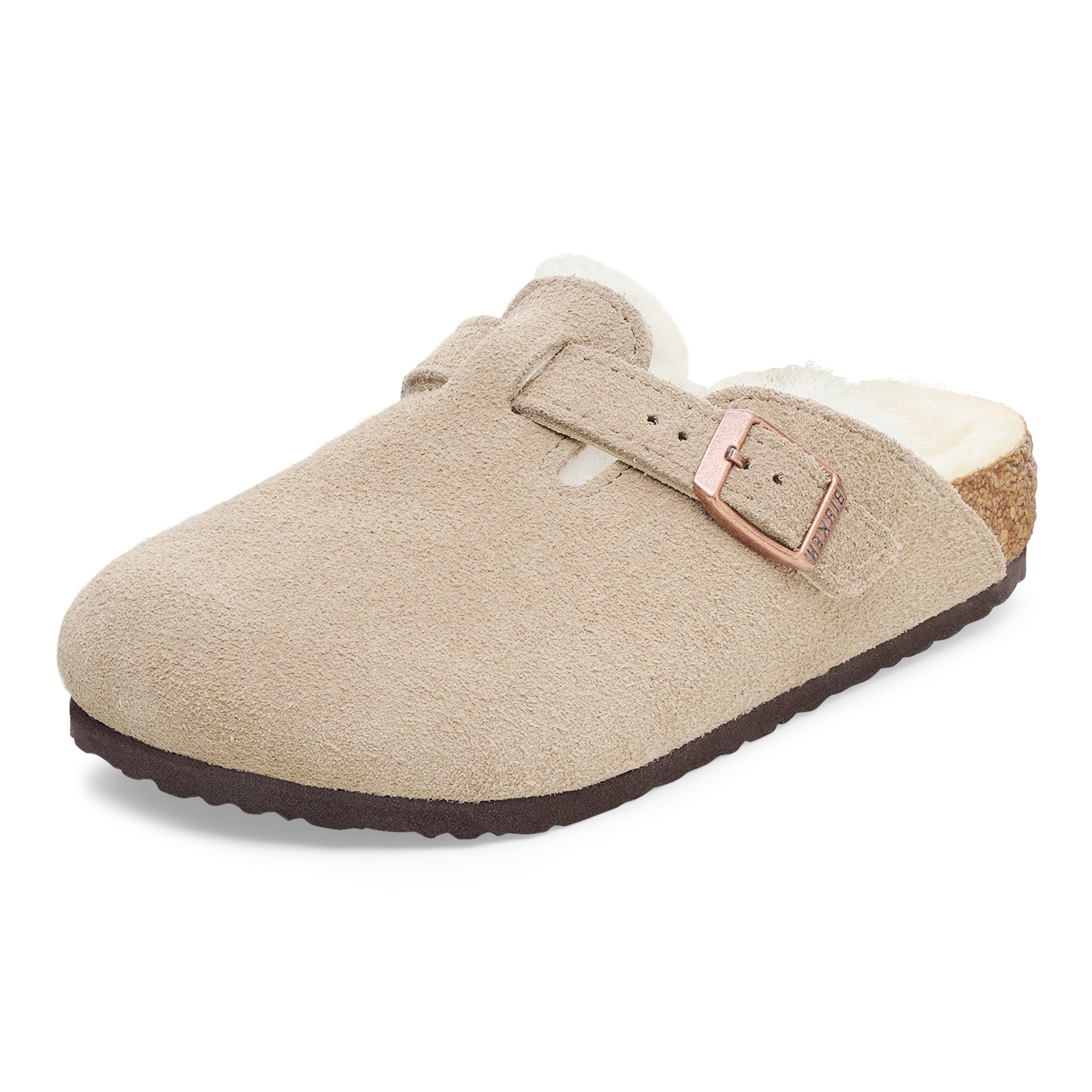 Birkenstock Boston Shearling Kids Taupe 1030480