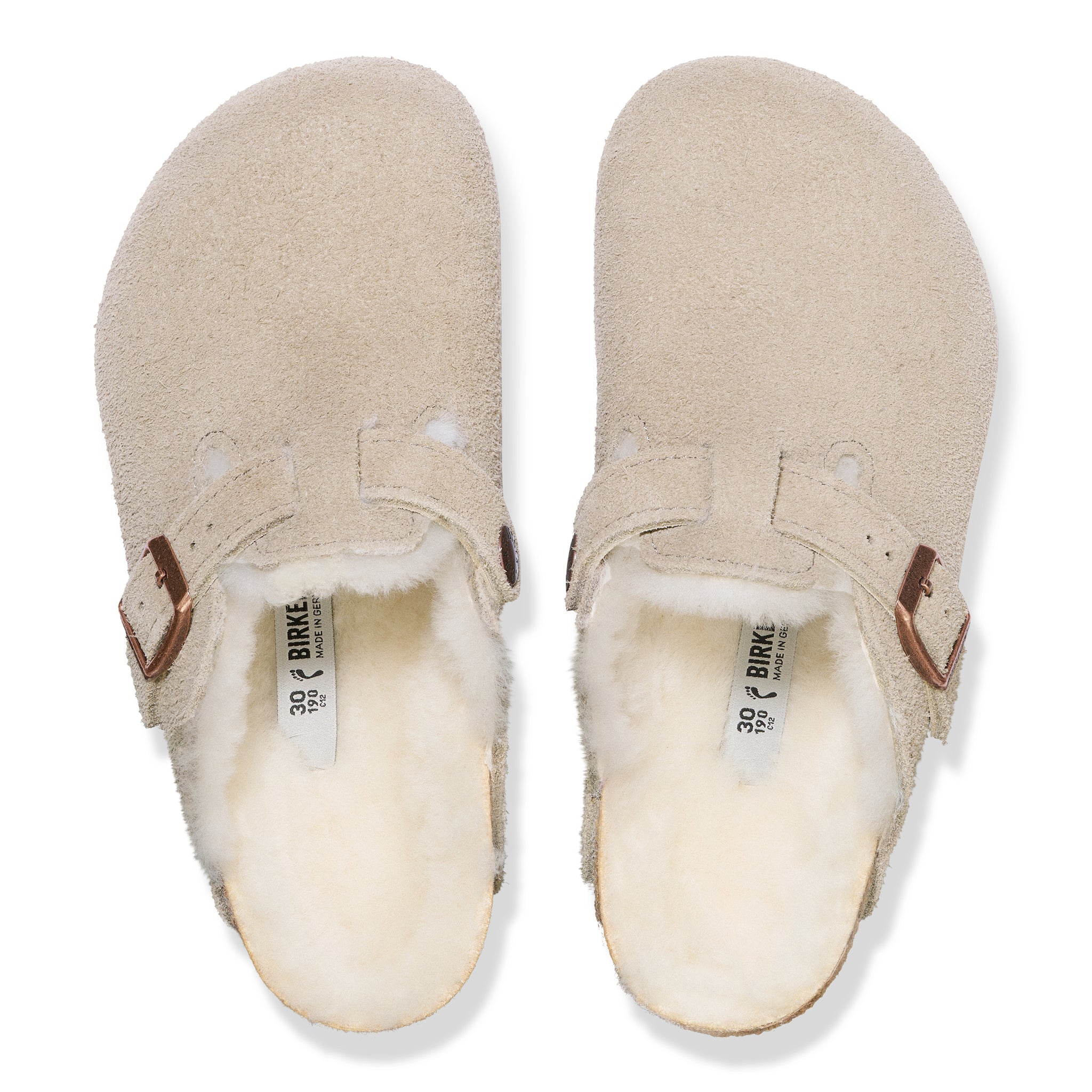 Birkenstock Boston Shearling Kids Taupe 1030480