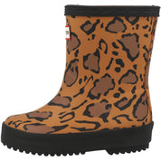 Hunter Kids First Leopard Print Boot Leopard HFRK0043252RTS