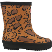 Hunter Kids First Leopard Print Boot Leopard HFRK0043252RTS