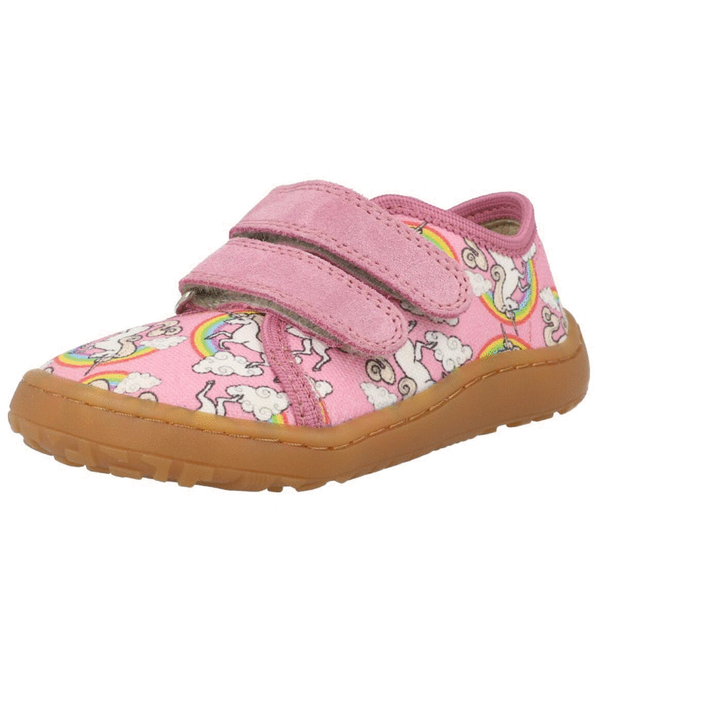 Froddo Barefoot Canvas Pink Unicorn G170044012