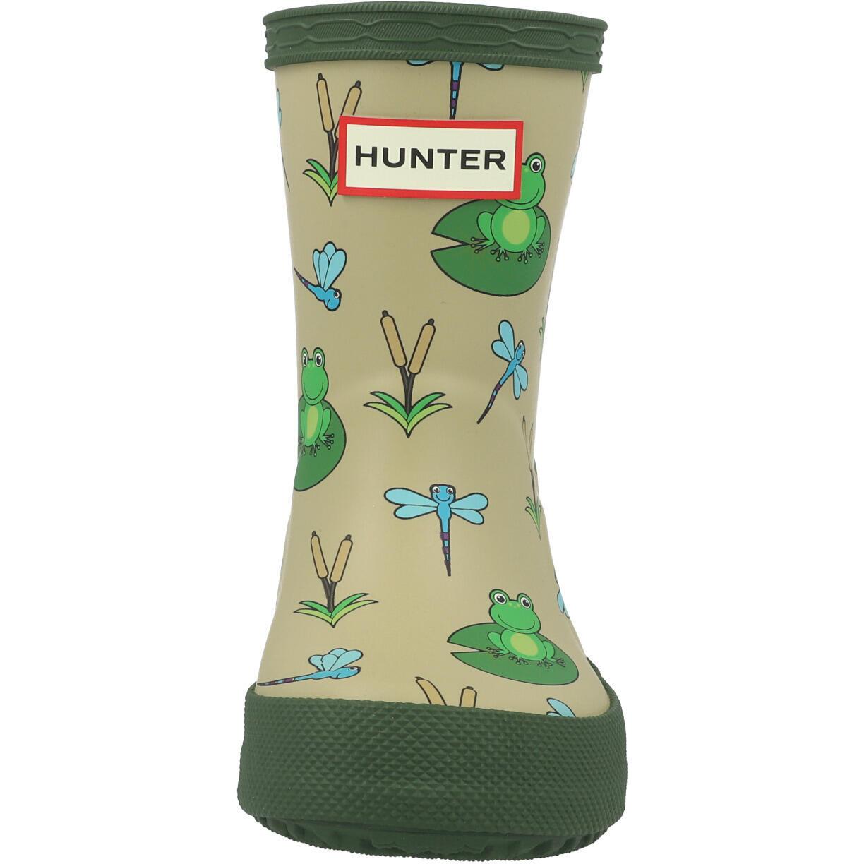 Hunter Kids First Classic Lily Pad Print Shore Frog Print HFRK0009261SN