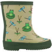 Hunter Kids First Classic Lily Pad Print Shore Frog Print HFRK0009261SN