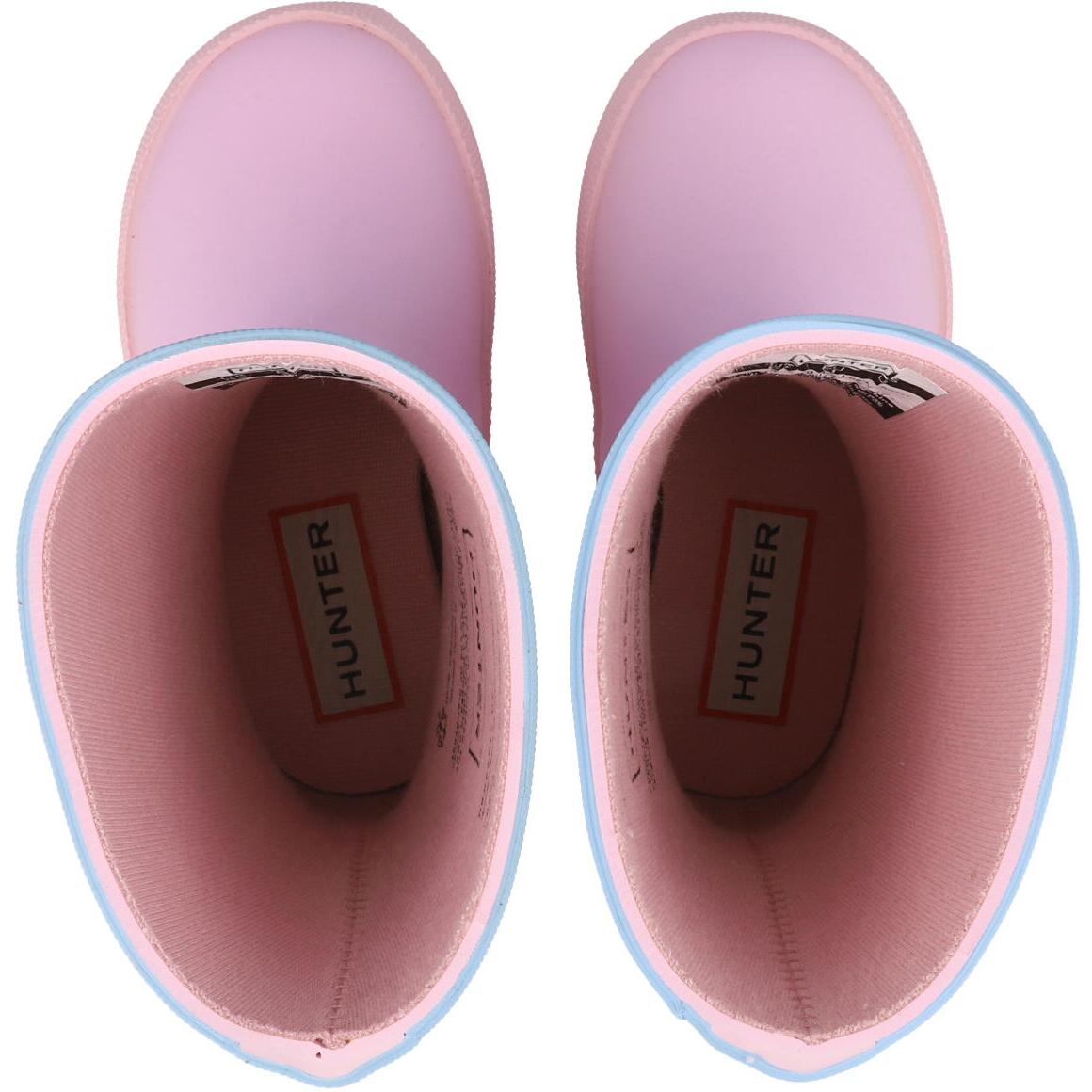 Hunter Kids First Unicorn Print Boot Blue Frost/Parfait Pink HFRK0008261FF