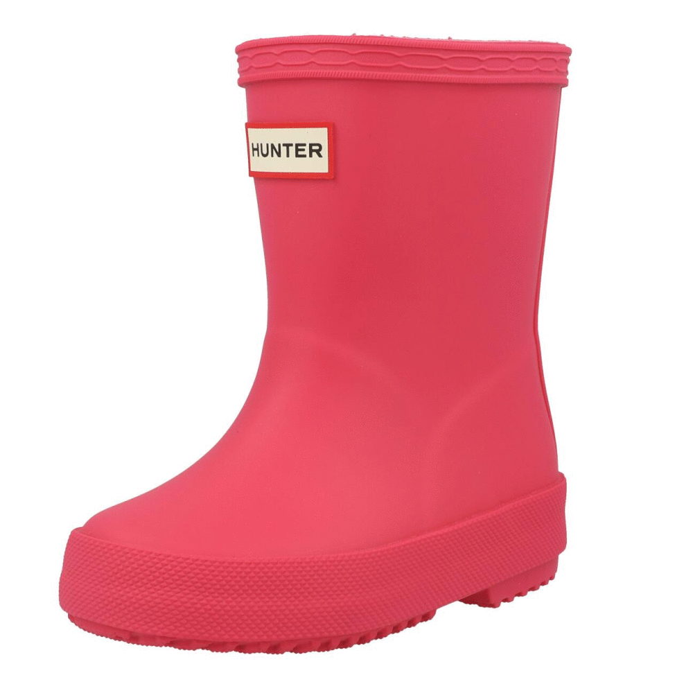 Hunter Kids First Boot Bright Pink HFRK0032252RBP