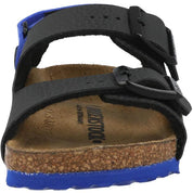 Birkenstock Milano Ankle Strap Kids Black/Ultra Blue 1029469