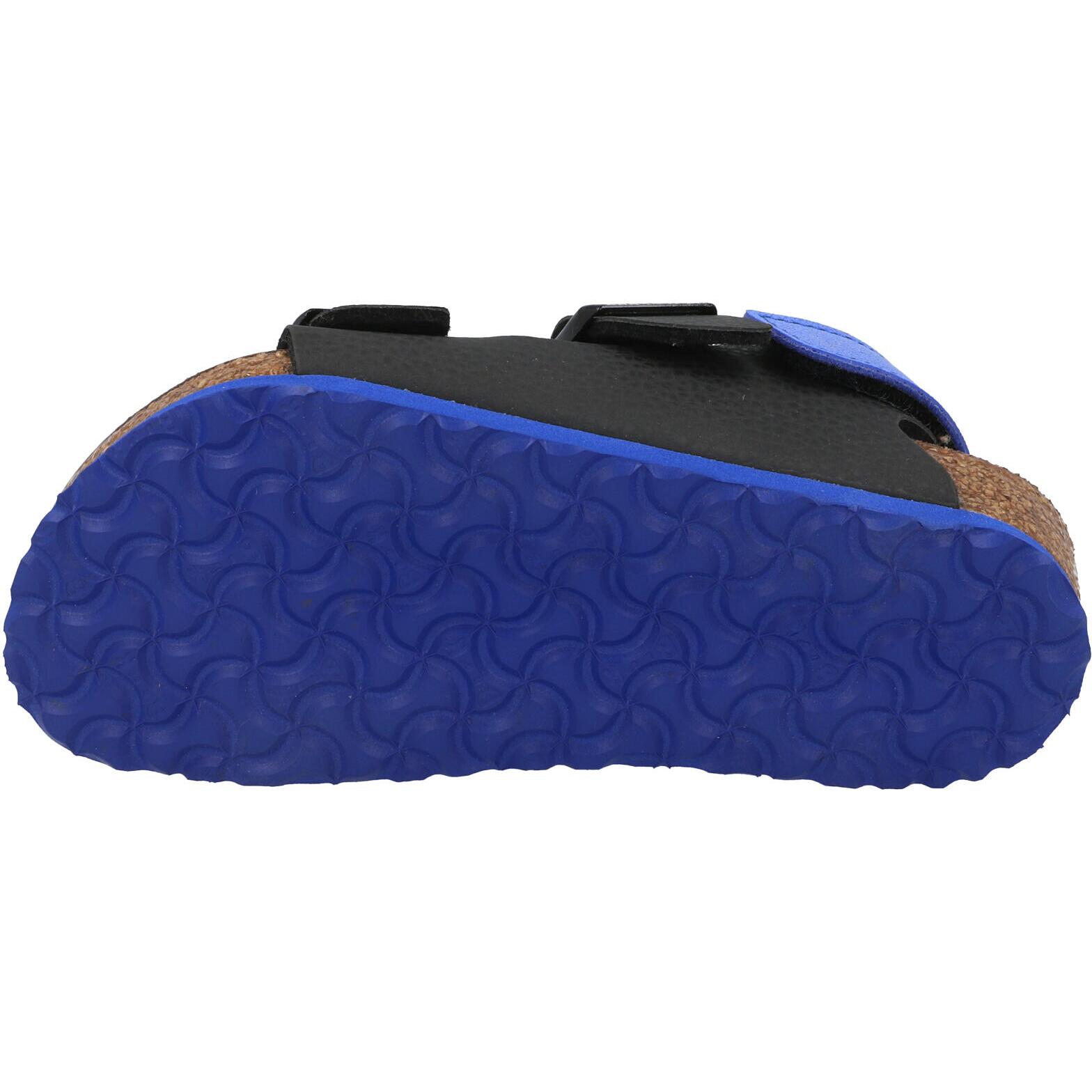 Birkenstock Milano Ankle Strap Kids Black/Ultra Blue 1029469