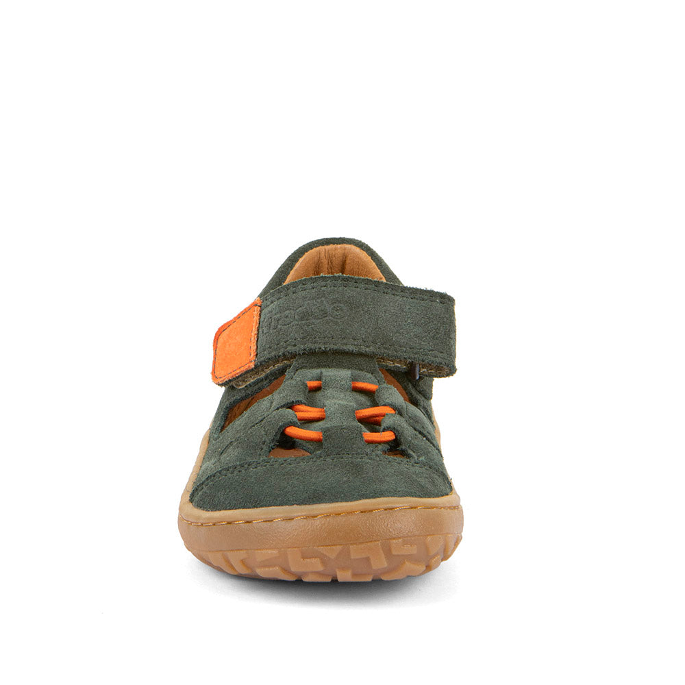 Froddo Barefoot Alex Elastic Sandal Dark Green G31502904